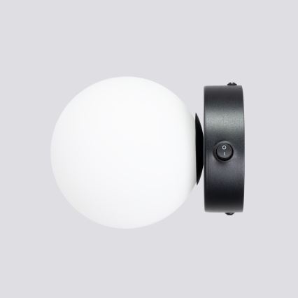 Væglampe YOLI 1xG9/8W/230V sort