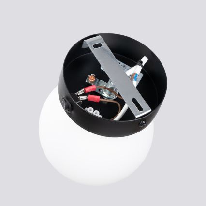 Væglampe YOLI 1xG9/8W/230V sort