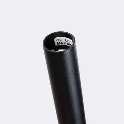 Pendel BLISS 1xG9/8W/230V sort
