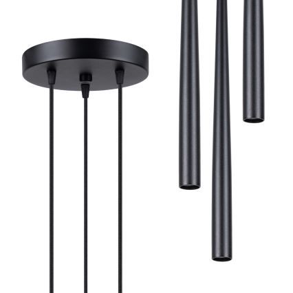Pendel BLISS 3xG9/8W/230V sort