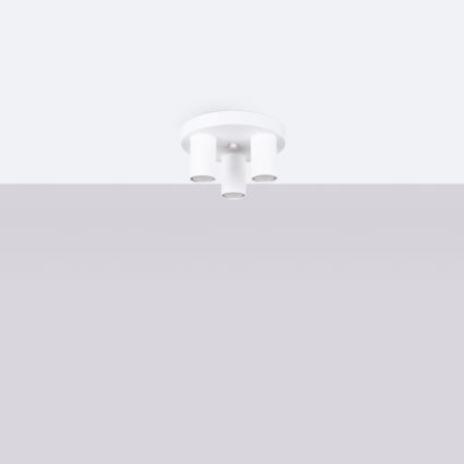 Spotlampe LAGOS 3xGU10/10W/230V hvid