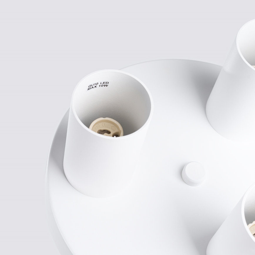 Spotlampe LAGOS 3xGU10/10W/230V hvid