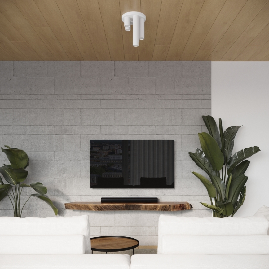 Spotlampe LAGOS 5xGU10/10W/230V hvid