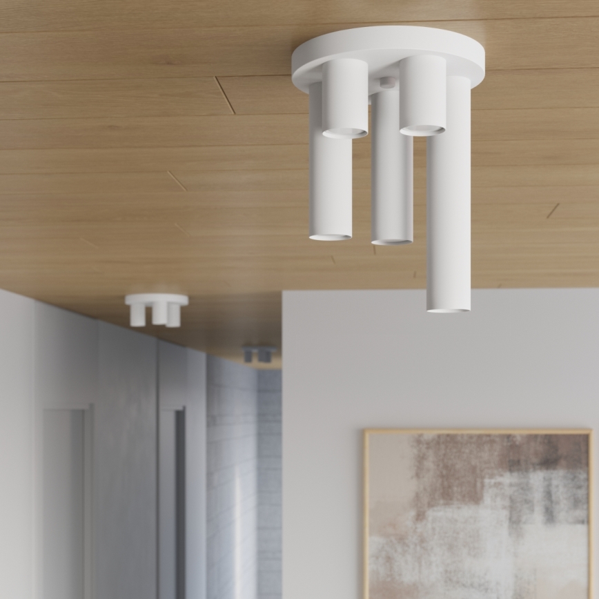 Spotlampe LAGOS 5xGU10/10W/230V hvid