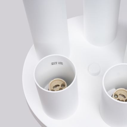 Spotlampe LAGOS 5xGU10/10W/230V hvid