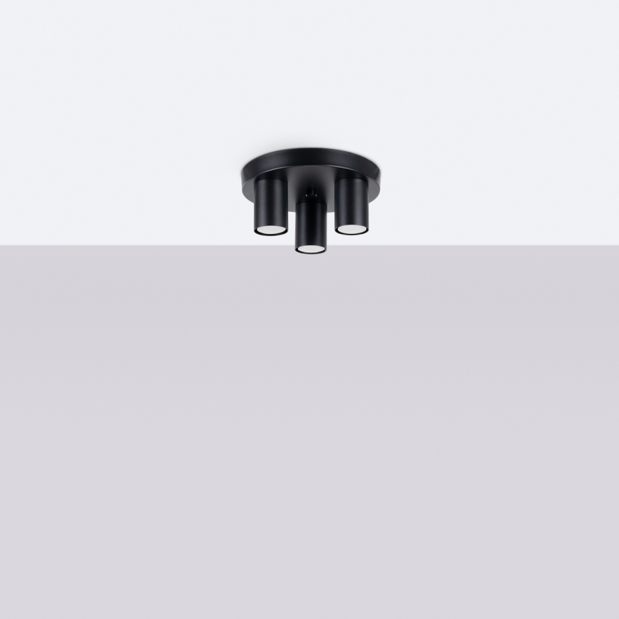 Spotlampe LAGOS 3xGU10/10W/230V sort