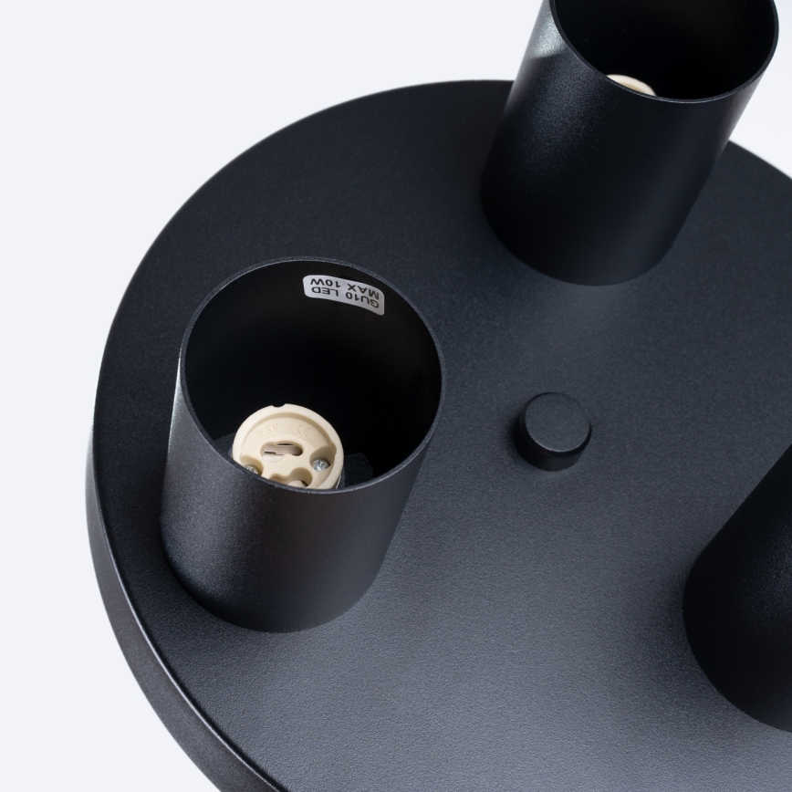 Spotlampe LAGOS 3xGU10/10W/230V sort