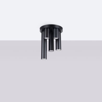 Spotlampe LAGOS 5xGU10/10W/230V sort
