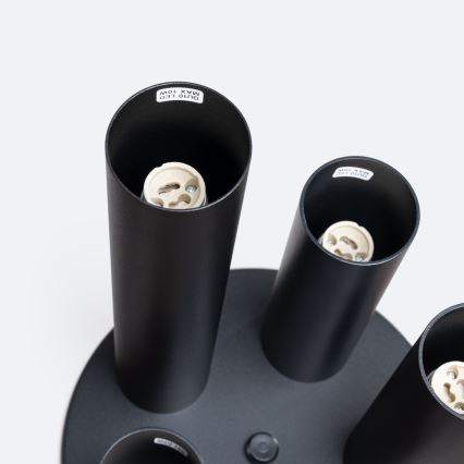 Spotlampe LAGOS 5xGU10/10W/230V sort