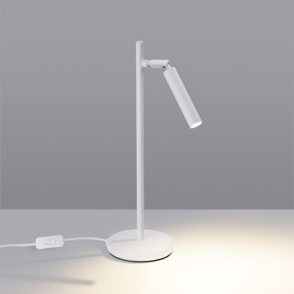 Bordlampe PASTELO 1xG9/8W/230V hvid