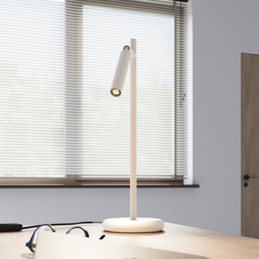 Bordlampe PASTELO 1xG9/8W/230V hvid