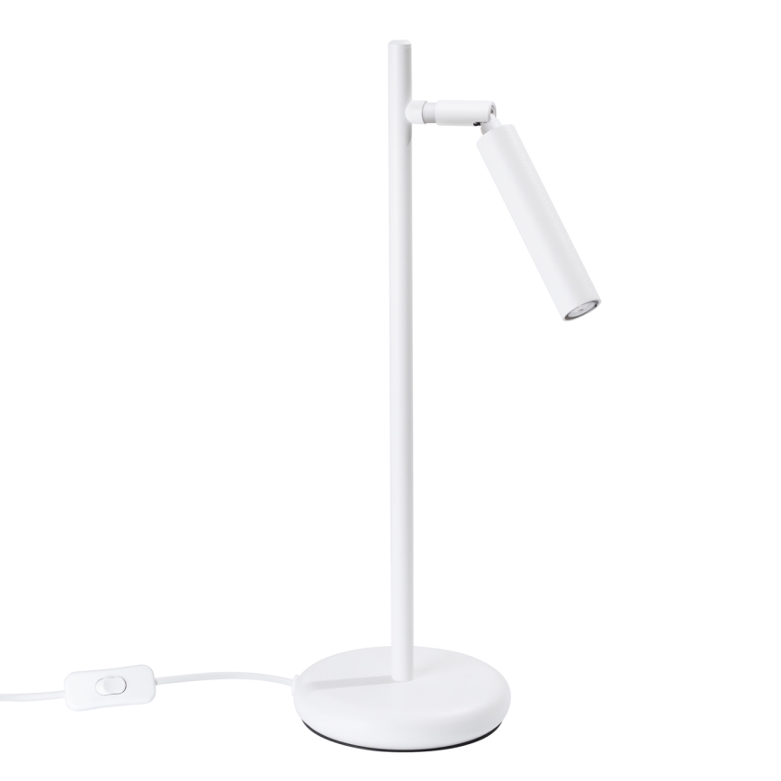Bordlampe PASTELO 1xG9/8W/230V hvid