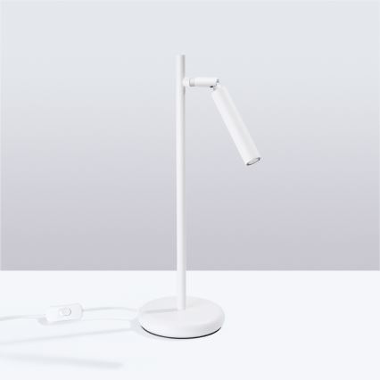 Bordlampe PASTELO 1xG9/8W/230V hvid