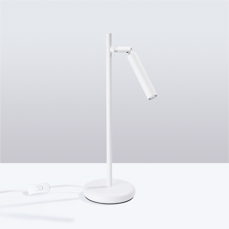 Bordlampe PASTELO 1xG9/8W/230V hvid
