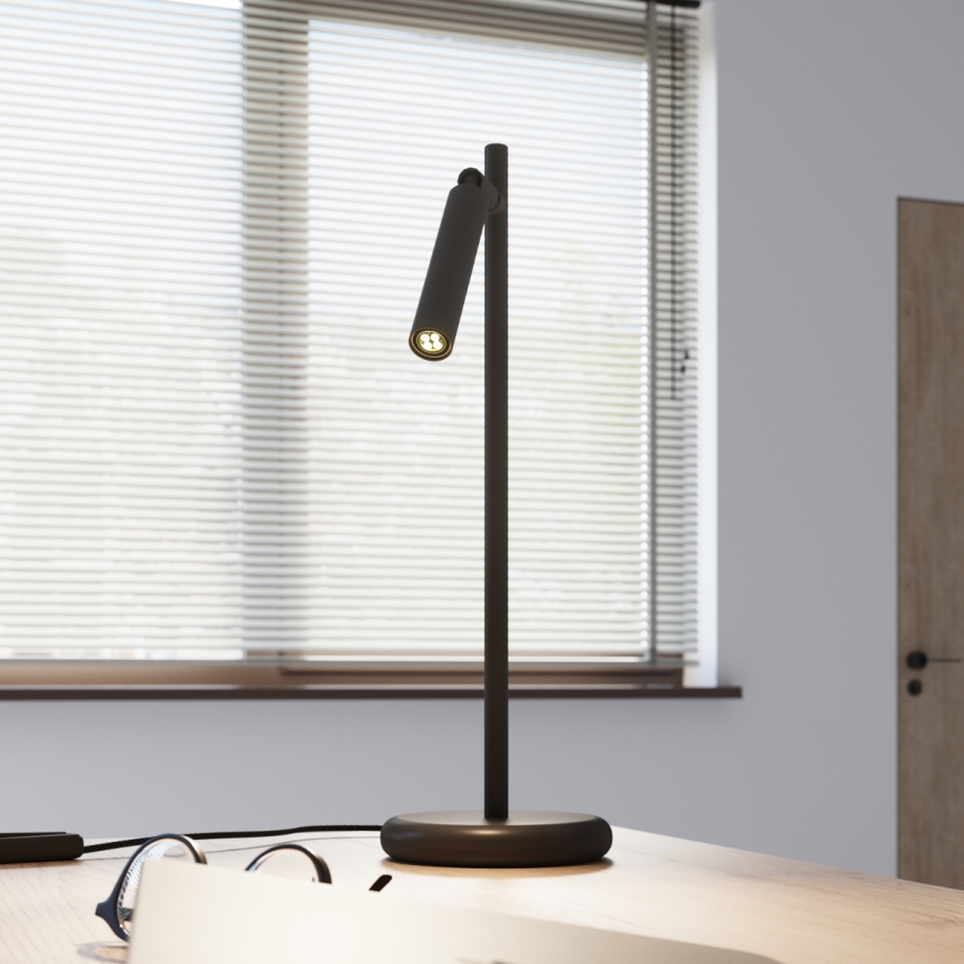 Bordlampe PASTELO 1xG9/8W/230V sort