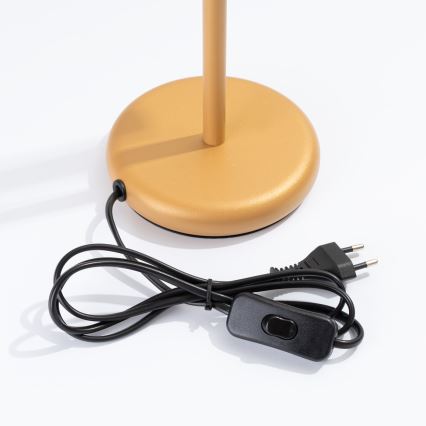 Bordlampe PASTELO 1xG9/8W/230V guldfarvet