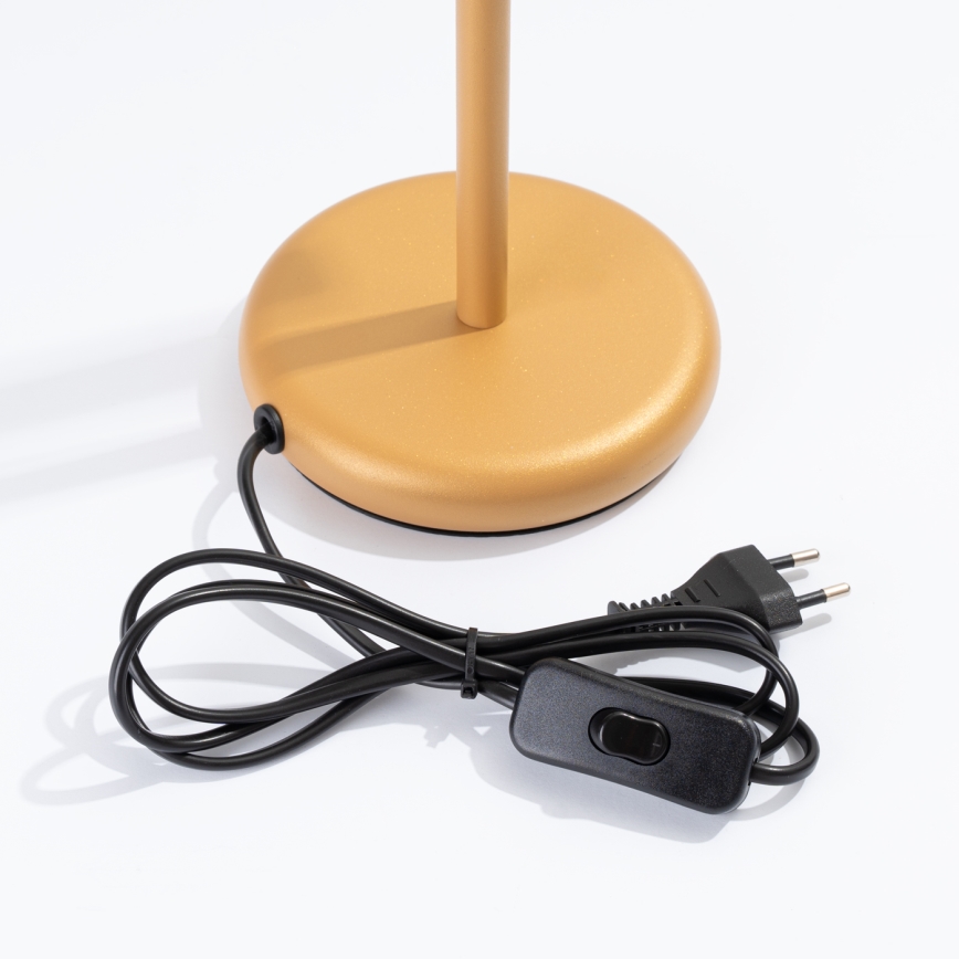 Bordlampe PASTELO 1xG9/8W/230V guldfarvet