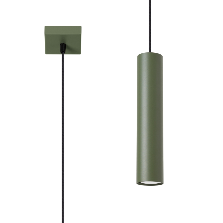 Pendel LAGOS 1xGU10/10W/230V grøn