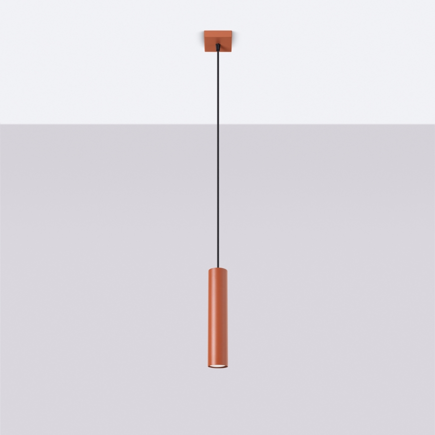 Pendel LAGOS 1xGU10/10W/230V rød