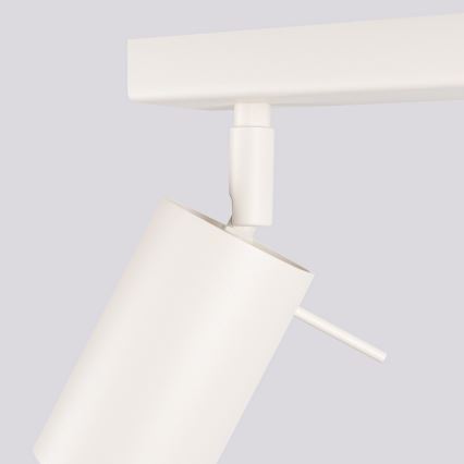 Spotlampe RING 6xGU10/10W/230V cremefarvet