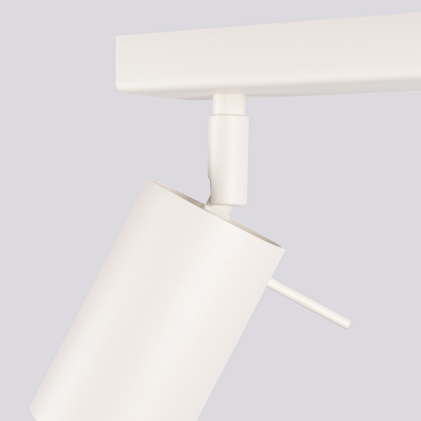 Spotlampe RING 6xGU10/10W/230V cremefarvet