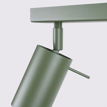 Spotlampe RING 4xGU10/10W/230V grøn