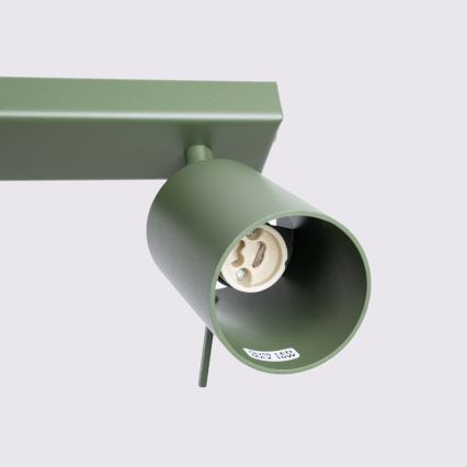 Spotlampe RING 4xGU10/10W/230V grøn