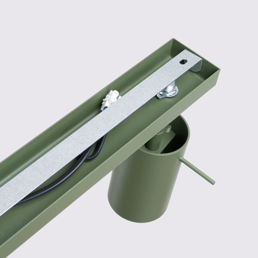 Spotlampe RING 4xGU10/10W/230V grøn