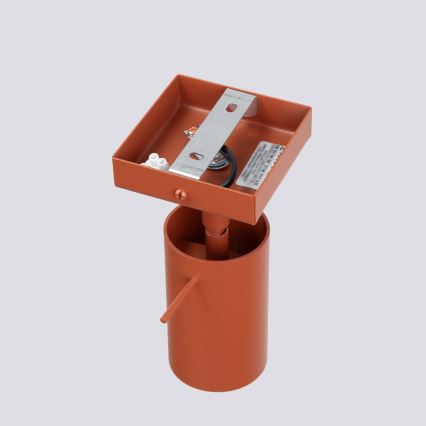 Vægspot RING 1xGU10/10W/230V rød