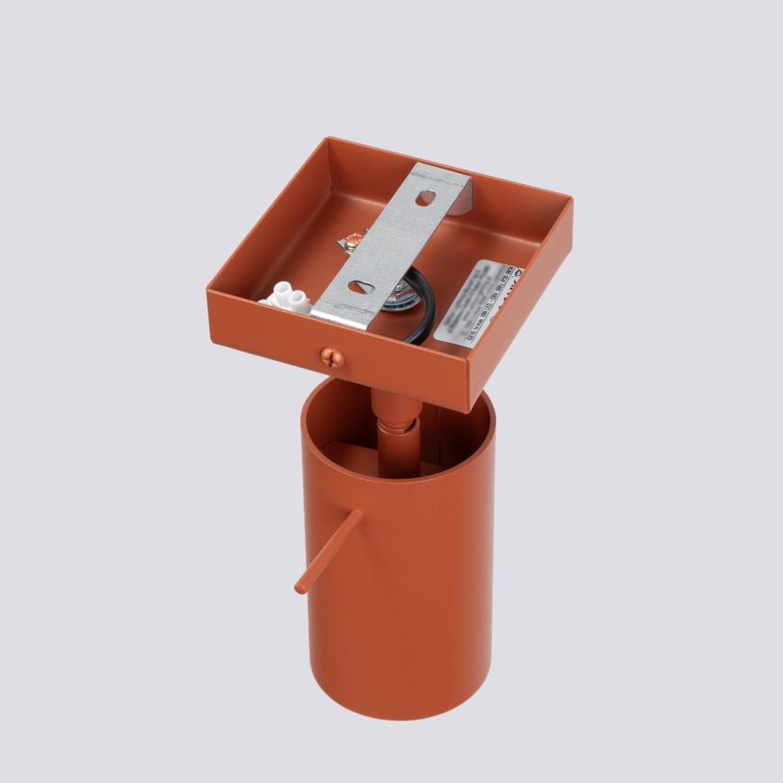 Vægspot RING 1xGU10/10W/230V rød
