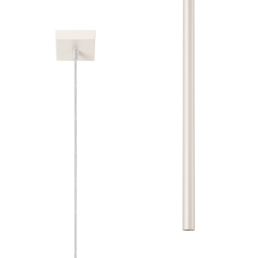 Pendel PASTELO 1xG9/8W/230V cremefarvet