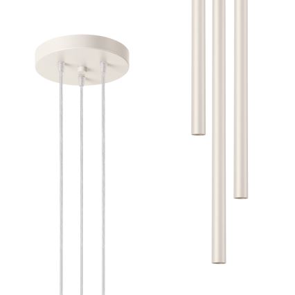 Pendel PASTELO 3xG9/8W/230V cremefarvet