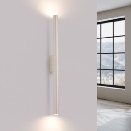 Væglampe PASTELO 2xG9/8W/230V cremefarvet