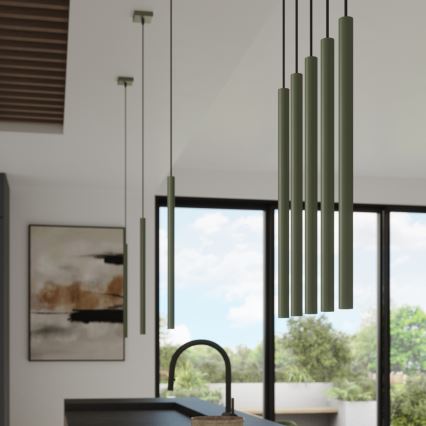 Pendel PASTELO 1xG9/8W/230V grøn