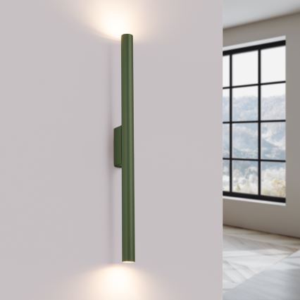 Væglampe PASTELO 2xG9/8W/230V grøn