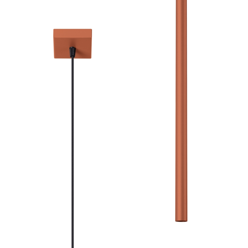 Pendel PASTELO 1xG9/8W/230V rød