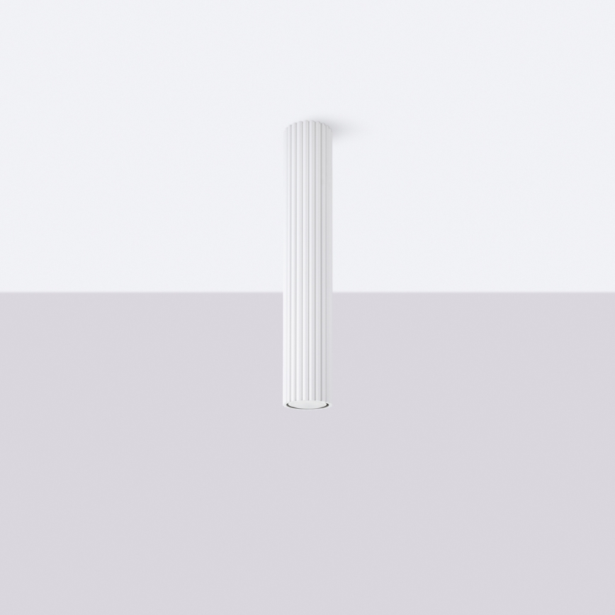 Spotlampe KARBON 1xGU10/10W/230V 40 cm hvid