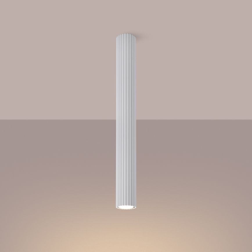 Spotlampe KARBON 1xGU10/10W/230V 60 cm hvid