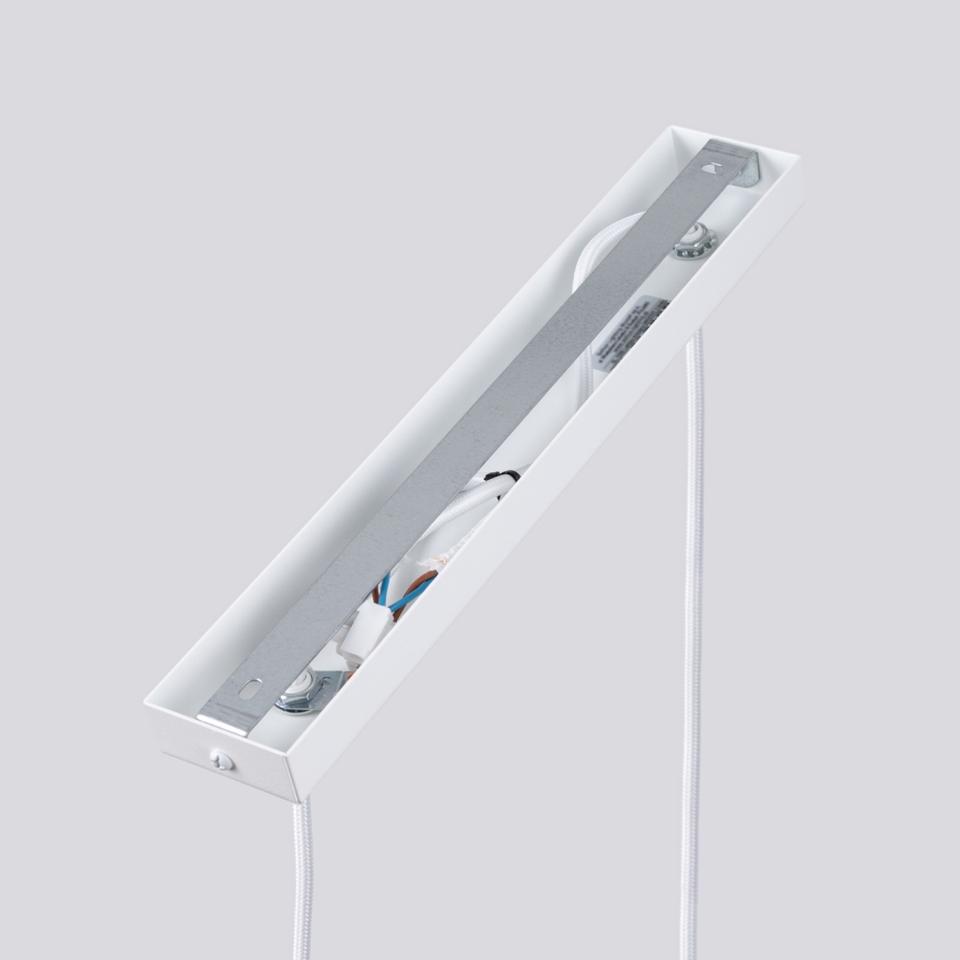 Pendel KARBON 2xGU10/10W/230V hvid