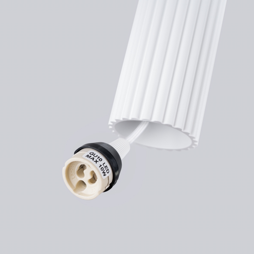 Pendel KARBON 3xGU10/10W/230V hvid