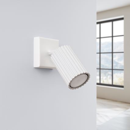 Vægspot KARBON 1xGU10/10W/230V hvid