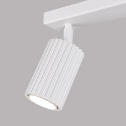 Spotlampe KARBON 2xGU10/10W/230V hvid