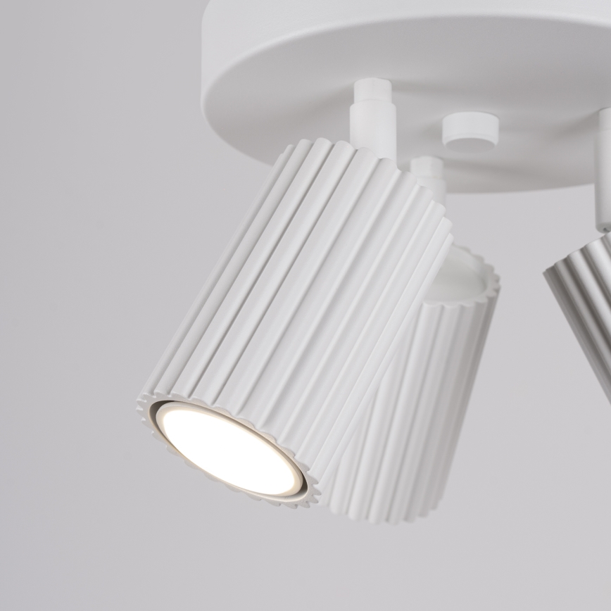 Spotlampe KARBON 3xGU10/10W/230V hvid