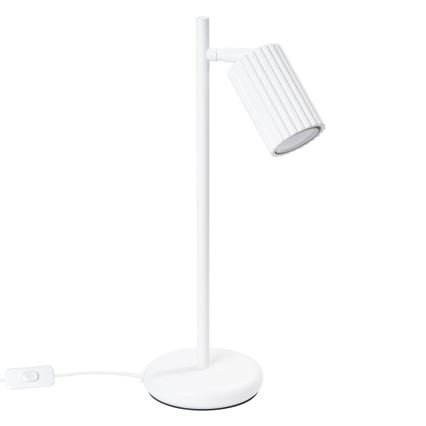 Bordlampe KARBON 1xGU10/10W/230V hvid