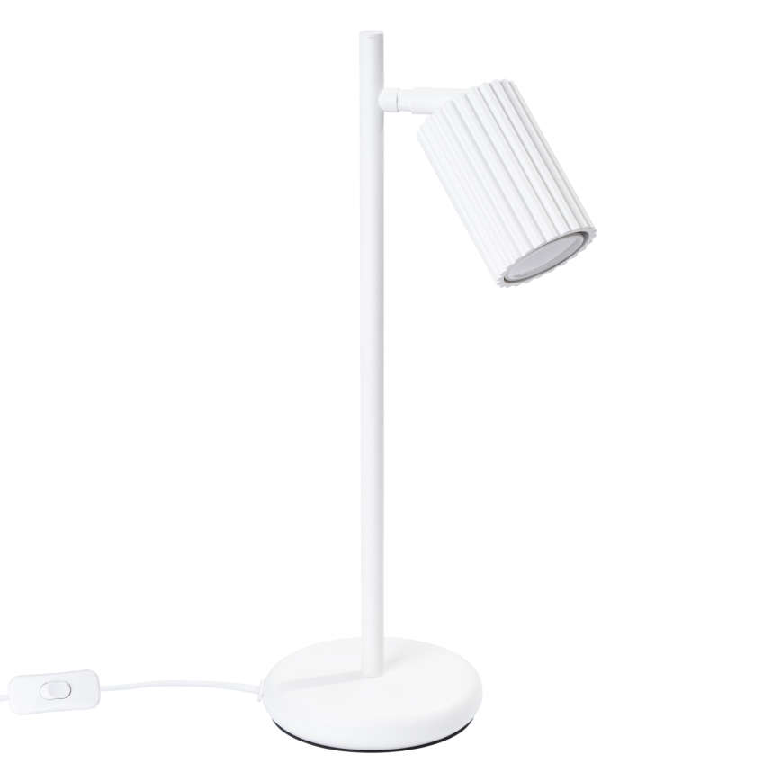 Bordlampe KARBON 1xGU10/10W/230V hvid
