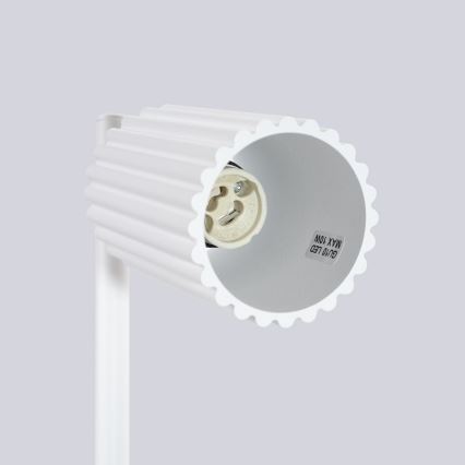 Bordlampe KARBON 1xGU10/10W/230V hvid