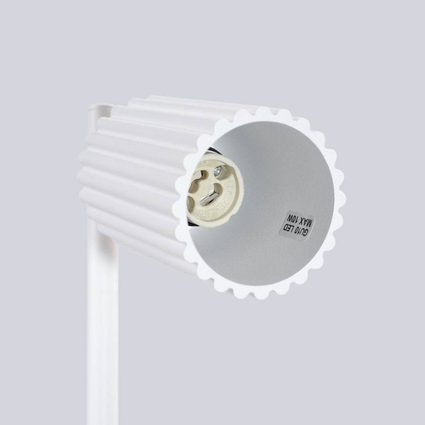 Bordlampe KARBON 1xGU10/10W/230V hvid