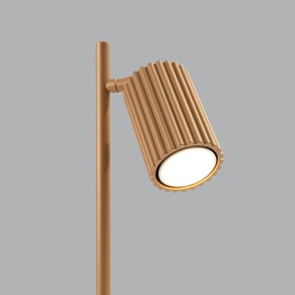 Bordlampe KARBON 1xGU10/10W/230V guldfarvet