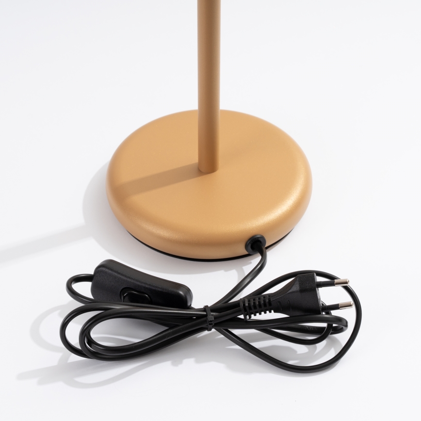 Bordlampe KARBON 1xGU10/10W/230V guldfarvet