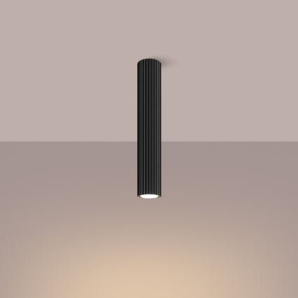 Spotlampe KARBON 1xGU10/10W/230V 40 cm sort